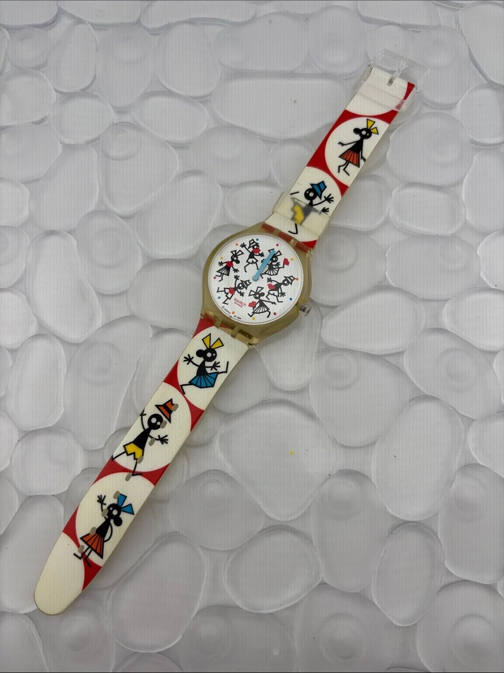 Swatch Watch - STGK104 - TIME FOR A KISS - Club Special 2004